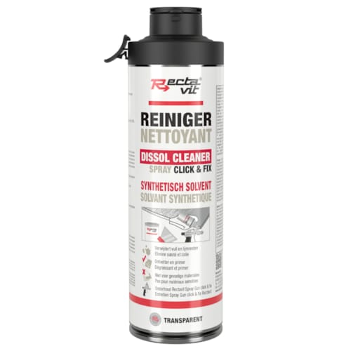 Rectavit nettoyant pulvérisable - Dissol cleaner Click&Fix - Transparent - 500 ml