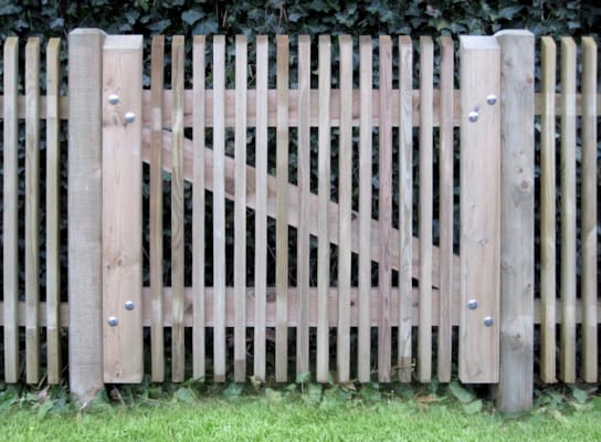 Portillon en bois Modena 1mx0,90m