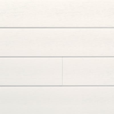 Dumaclin Bardage 185 mm Homogène Blanc - Raccord Click Intégré