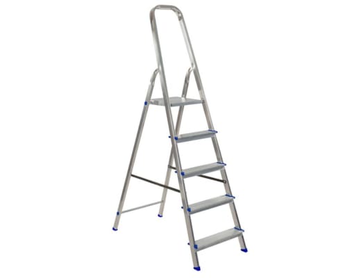 Escabelle aluminium - Easy step - 5 marches