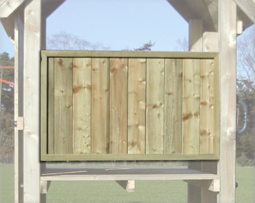 Panneau fermé (grand) 0,99m x 0,60m