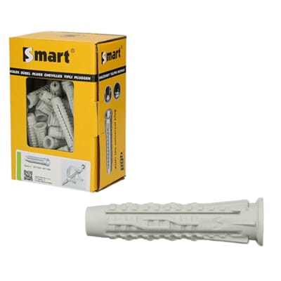 Cheville SMART universelle nylon "XUP" - 8 x 40 (boite 100 pces)