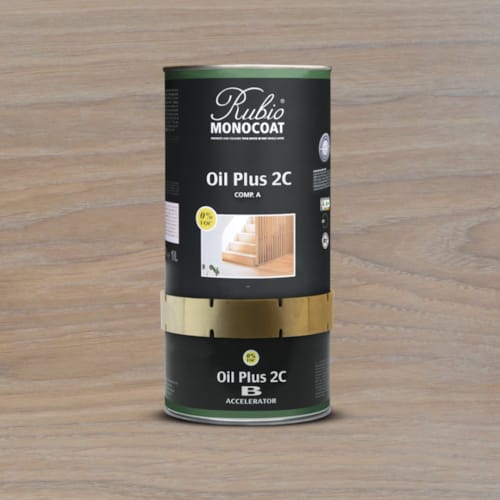 Rubio monocoat oil + 2c - 1300 ml - Cotton white