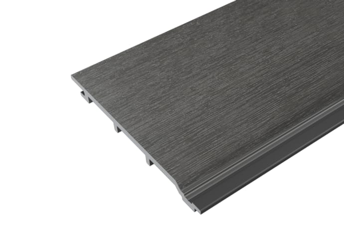 Bardage composite WEO Essential Dark Grey 15x173(UT153)mm - Classe feu E FSC®100%