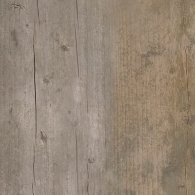 Panneau mural Maestro Latt Matte Black avec 7 lattes Rustic Wood - 20 x 300 x 2770 mm