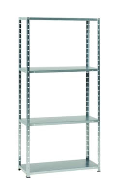 Etagère acier galvanisé - 150x75x30 cm