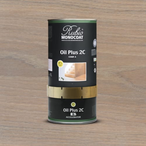Rubio monocoat oil + 2c set - 1300 ml - Smoke