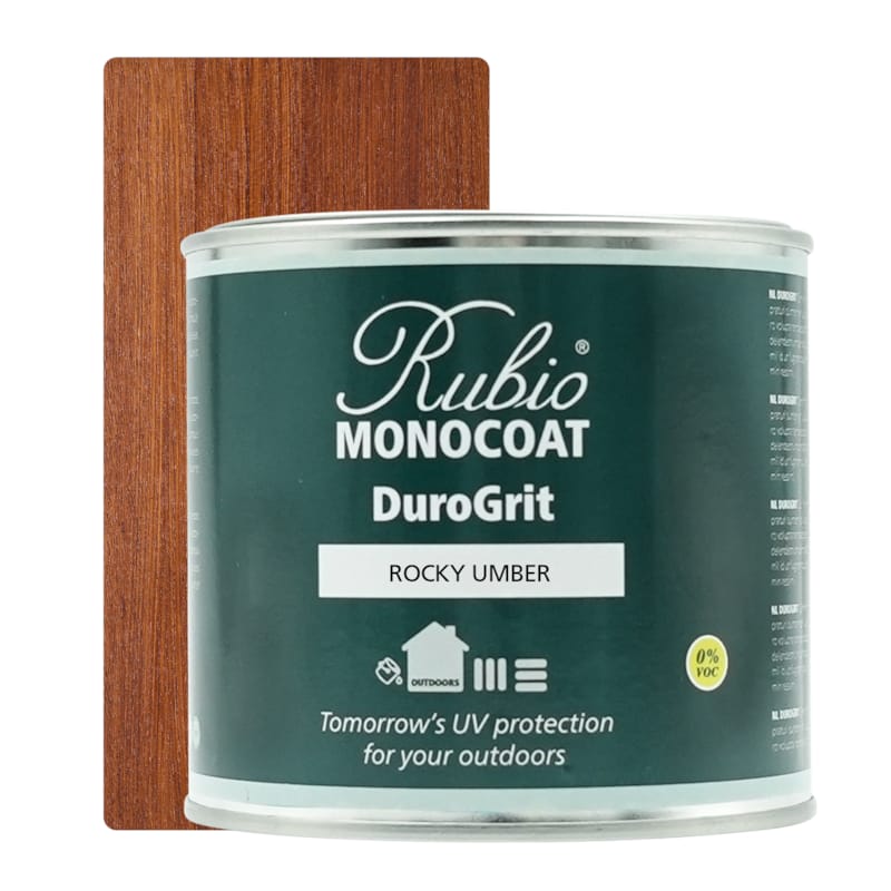 Rubio Monocoat - Protection UV DuroGrit - Rocky Umber- 0,5L