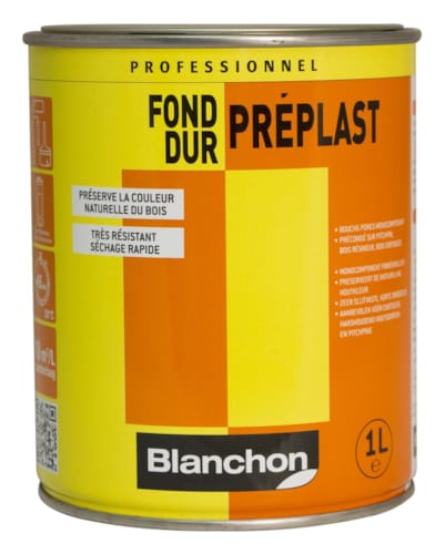 Blanchon Fond dur Preplast - Incolore - 1 L