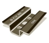 Fixation invisible b-fix black one 5m² - 100 pce