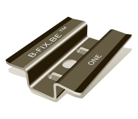 Fixation invisible b-fix black one 5m² - 100 pce