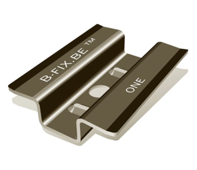 Fixation invisible b-fix black one 5m² - 100 pce