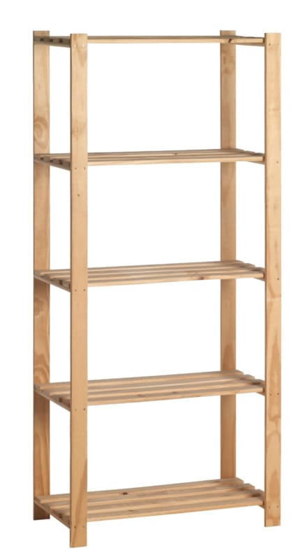 Etagère Woody rack extra simple - 175x80x40 cm