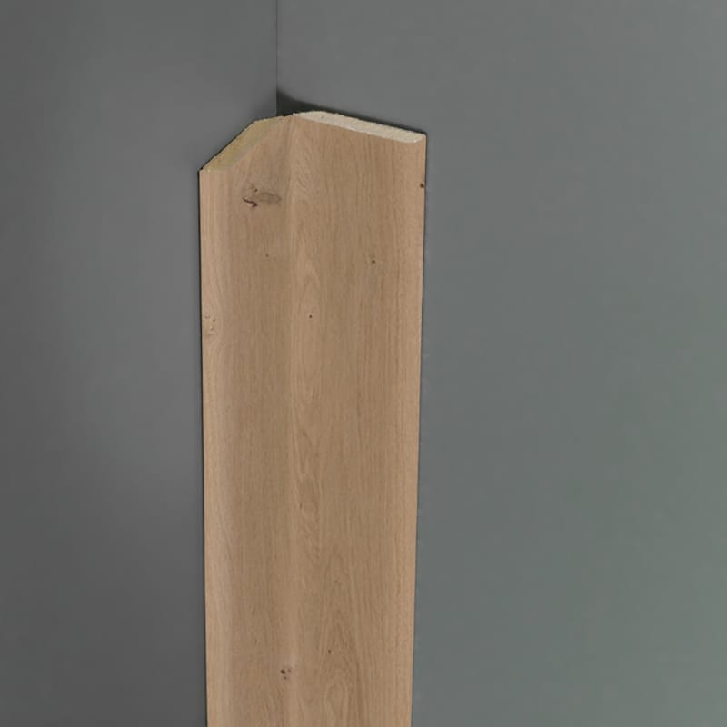 Moulure pliante avec bande adhésive Maestro Latt - Pepper Oak - 2x50mm 2m70 (2 pcs)