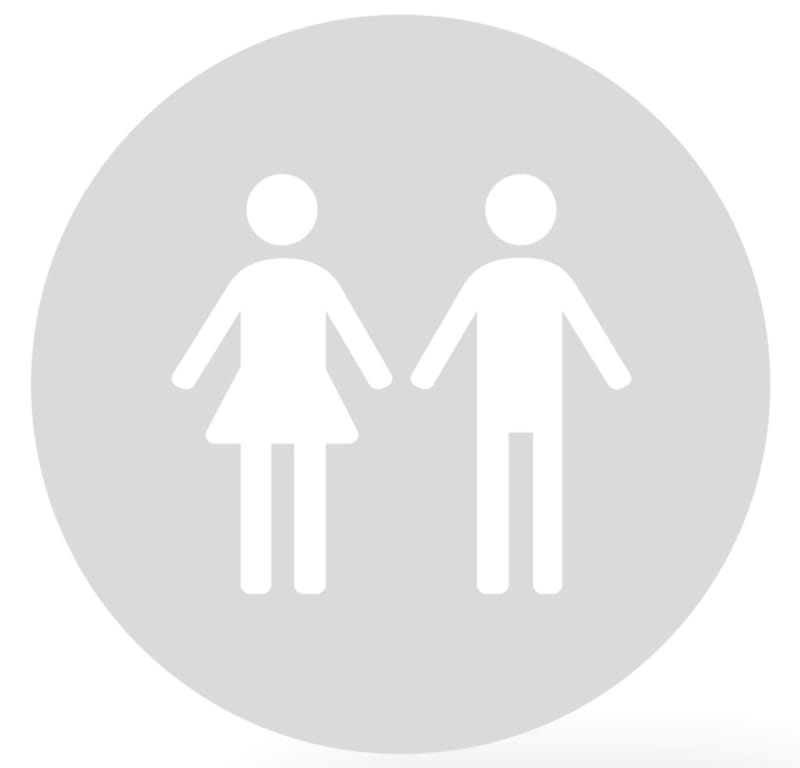 Verre Picto WC 298mm