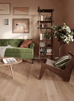 Parquet semi-massif chêne cendré Alice - 14 x 190 x 1920 mm