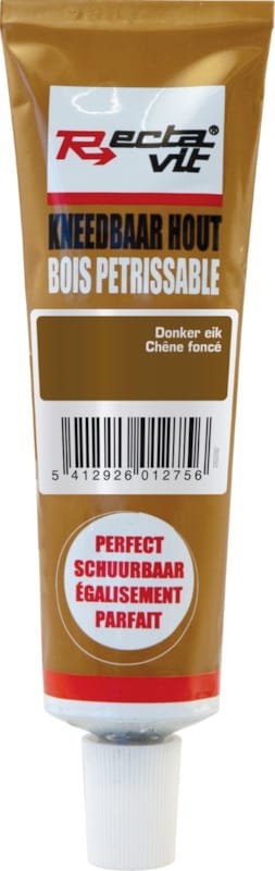 Pâte de réparation pour bois - Chêne foncé - 50ml
