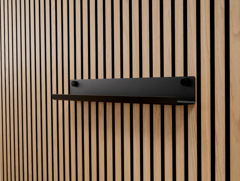 Ter Hürne SilentDesign LivingWall - Lasse - Étagère métallique étroite - Medium