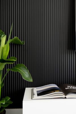 Lambris Maestro Wave - Matte Black EC133 - 14 x 213 x 2770 mm