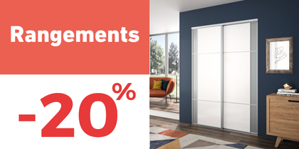 Rangements : -20%