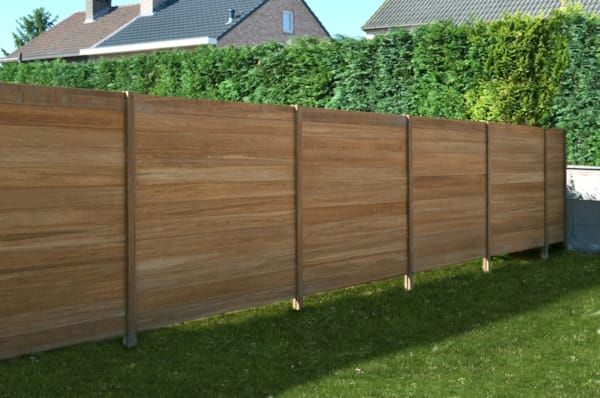 Bambou fencing rainure/languette 14 x 140 mm x 1.95 m